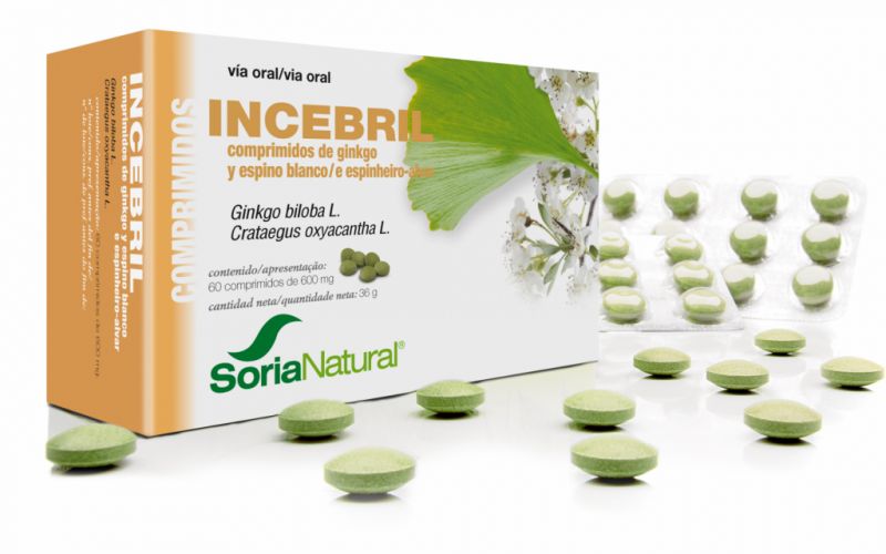 INCEBRIL 600 mg 60 Comp - SORIA NATURAL