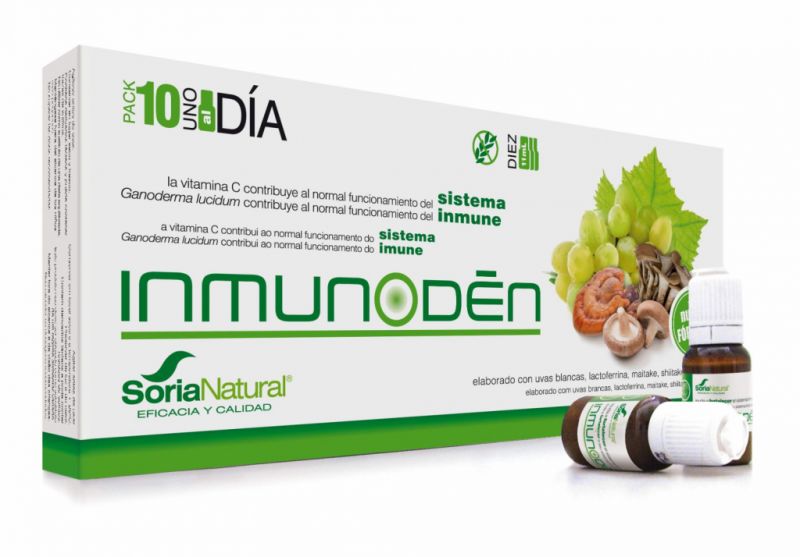 Frascos de IMMUNODEN SENIOR 10 - SORIA NATURAL