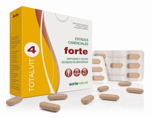 Buy SORIA NATURAL TOTALVIT 4 FORTE 1035 mg 28 Comp By 13,35€