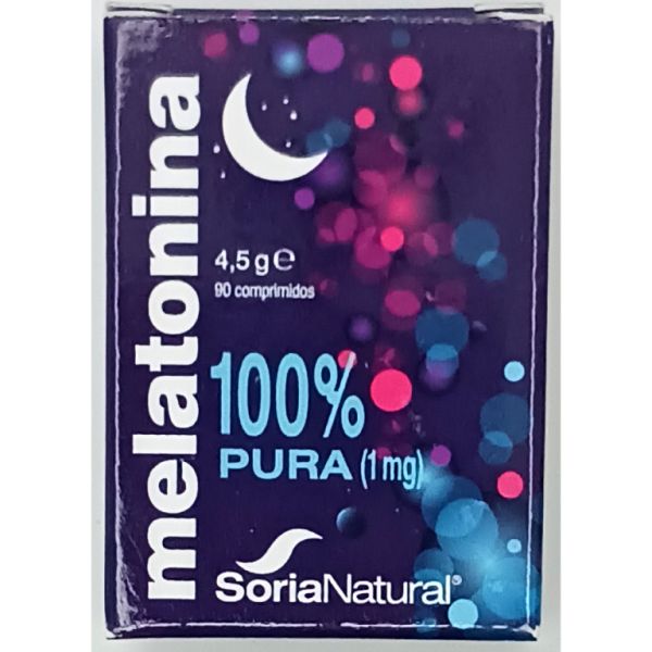 100% Pure Melatonin 1 mg 90 Tablets Img 2