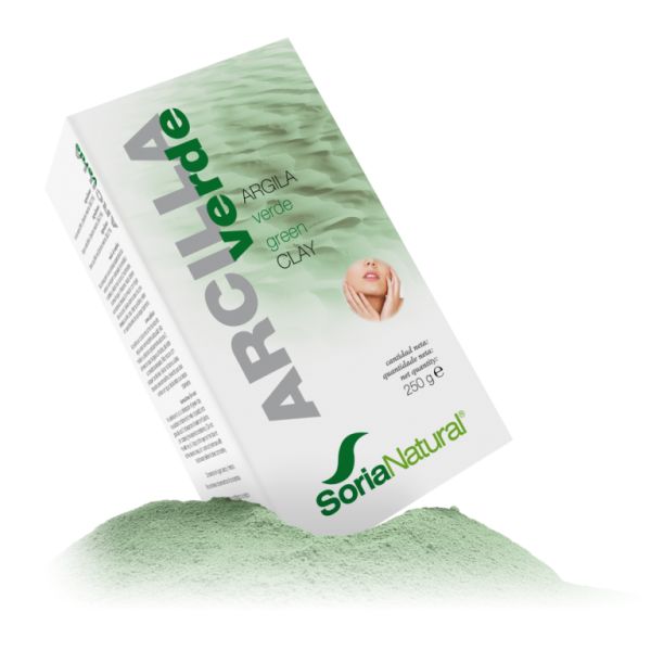 ARGILE VERTE 250 gr - SORIA NATURAL