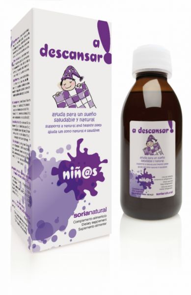 KINDERSTROOP VOOR RUST 150 ml - SORIA NATURAL