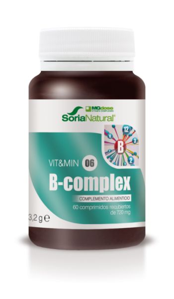 B-COMPLEX 720 mg 60 Comp - SORIA NATURAL