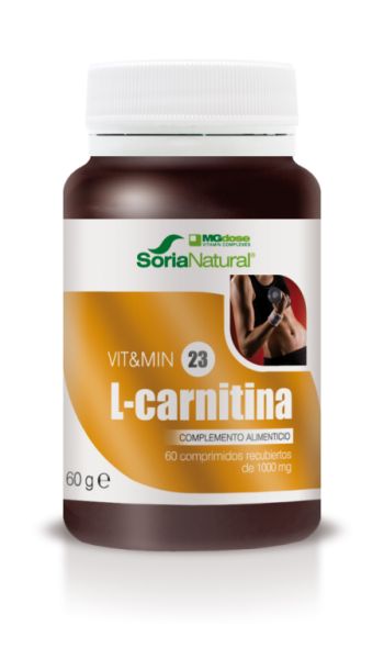 L-CARNITIN 1000 mg 60 Komp - SORIA NATURAL