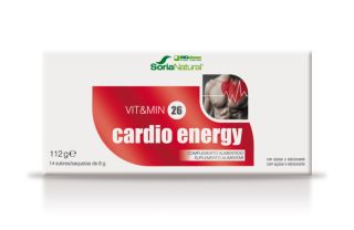 Comprar SORIA NATURAL VIT & MIN 26 CARDIO ENERGY 8 g 14 SOBRES Por 32,85€