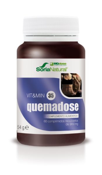 VERBRANNTE 900 mg 60 Komp - SORIA NATURAL