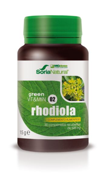 GRENN VIT & MIN 02 RHODIOLA 500 mg 30 Comp