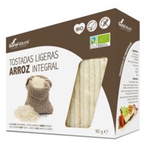 Buy SORIA NATURAL Organic rice toast 90 grams By 2,80€