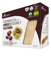 Buy SORIA NATURAL Rice and chestnut toast By 3,50€