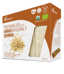 Buy SORIA NATURAL Rice and quinoa toast By 2,90€