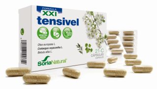 Buy SORIA NATURAL 21-C Tensivel 600 mg 30 Caps Extended Release By 10,95€