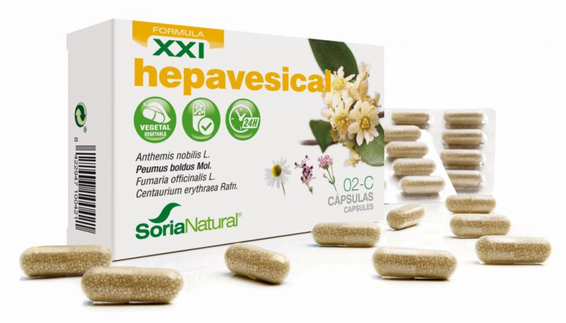 2-C Hepavesical S.XXI 30 Capsulas - SORIA NATURAL