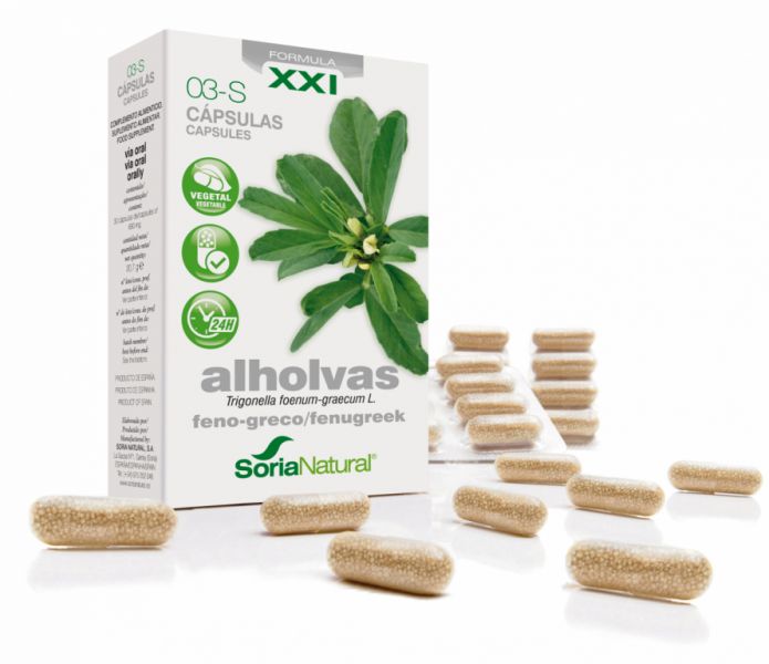 3-S Fenugreek 690 mg 30 Caps LIBERAÇÃO PROLONGADA