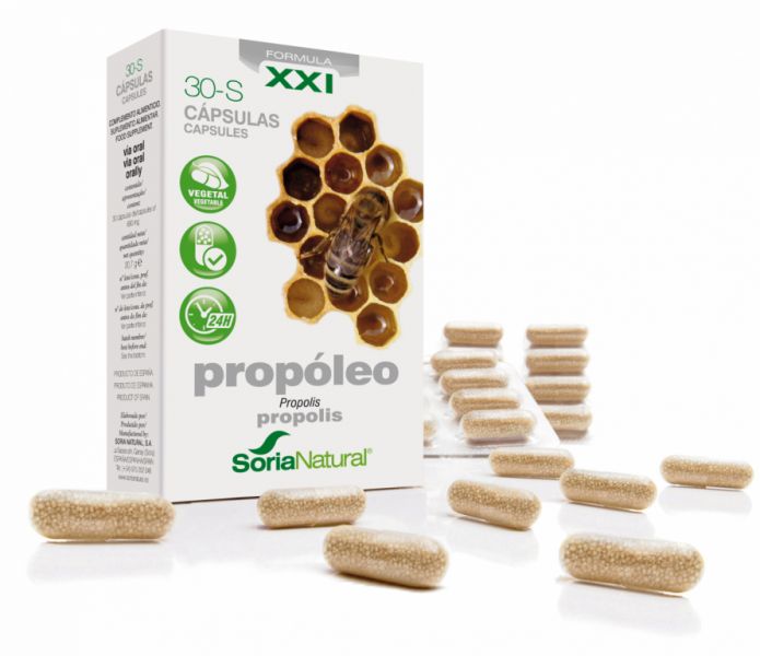 30 S PROPOLIS FÖRLÄNGDE UTSLÄPP Caps