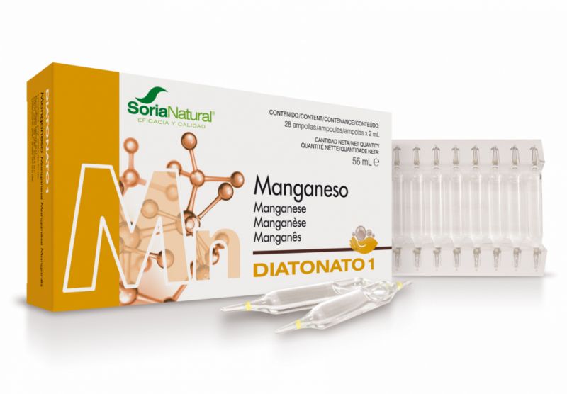 DIATONAAT 1 MANGAAN 28 Ampullen x 2 ml