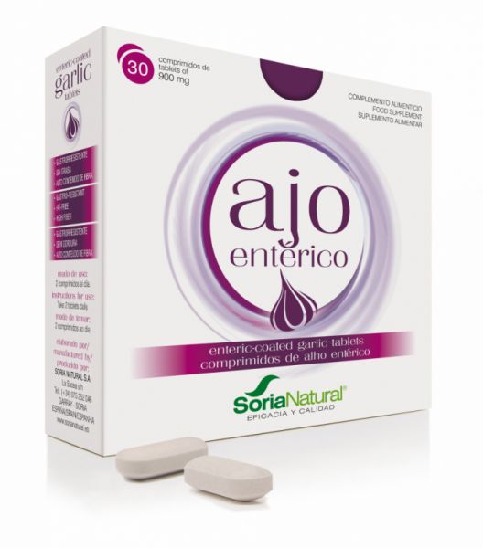 AJO ENTERICO 30 Comp - SORIA NATURAL