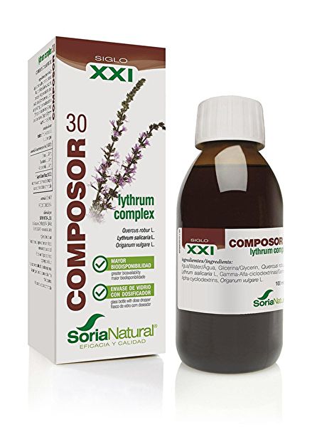 Complexo Composor 30 Lythrum 100 ml XXI. Contra diarréia