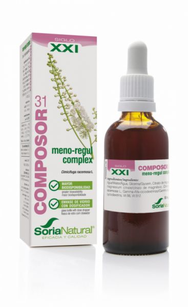 COMPOSER 31 MENOREGUL COMPLEX 50 ml XXI