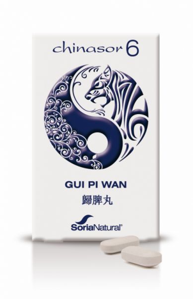 Chinasor 6 Gui Pi Wan 30 compresse - SORIA NATURAL