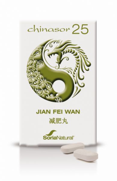 Chinasor 25 Jian Fei Wan 30 compresse