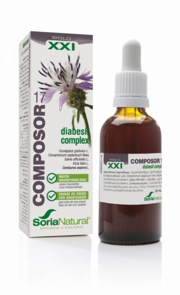 COMPOSEUR 17 DIABESIL COMPLEXE SIGLO XXI 50 ml