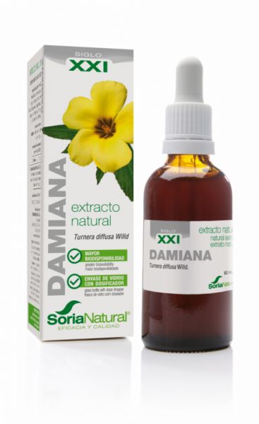 DAMIANA-EXTRACT S XXI 50 ml - SORIA NATURAL