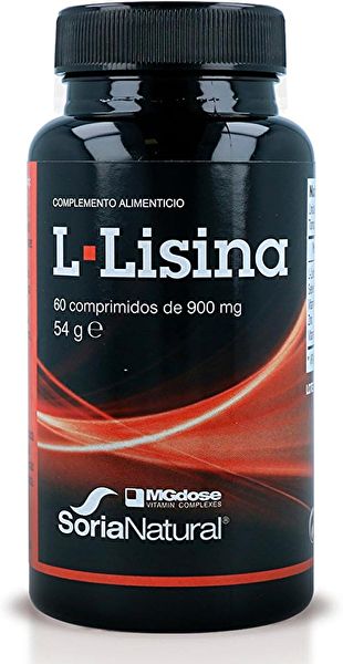 L-LISINA 60 compresse da 900 mg - SORIA NATURAL