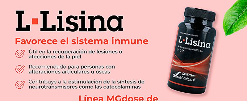 L-LISINA 60 compresse da 900 mg - SORIA NATURAL Img 8