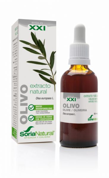 ESTRATTO DI OLIVA S XXI 50 ml - SORIA NATURAL