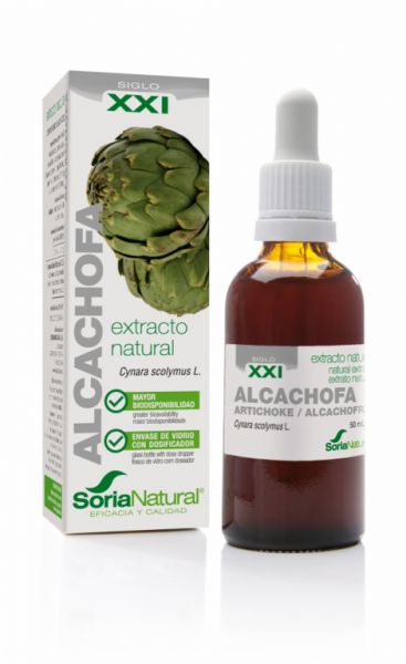 ARTICHOKE EXTRACT S XXI 50 ml - SORIA NATURAL