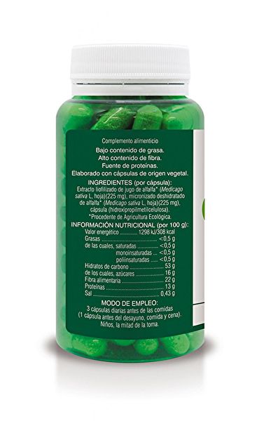 Erba Medica Verde 80 Caps. BIO - SORIA NATURAL Img 2