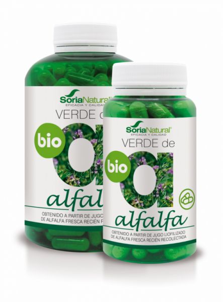 ALFALFA VERDE 80 Cápsulas - SORIA NATURAL