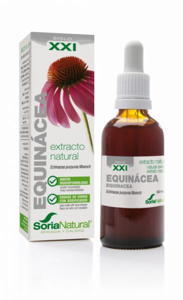 ECHINACEA-EXTRACT 21e eeuw 50 ml - SORIA NATURAL