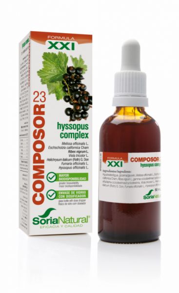 COMPOSER 23 HYSSOPUS S XX1 50 ml - SORIA NATURAL