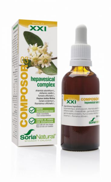 COMPOSOR 3 COMPLEXE HÉPAVÉSIQUE S XXI 50 ml