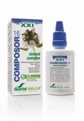 Comprar SORIA NATURAL COMPOSER 16 SINUSOL S XXI 25ml Por 10,30€