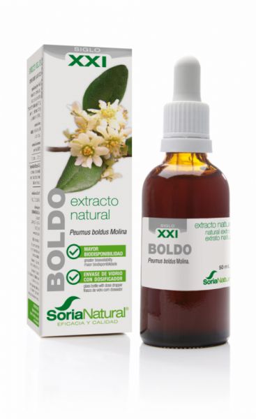 BOLDO EXTRACT S XXI 50 ml - SORIA NATURAL