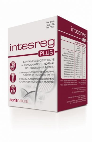 INTESREG PLUS 14 Buste x 10 gr - SORIA NATURAL