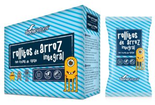 Buy SORIA NATURAL Rice rolls with wholemeal hazelnut cream Pack 4 Units By 3,80€