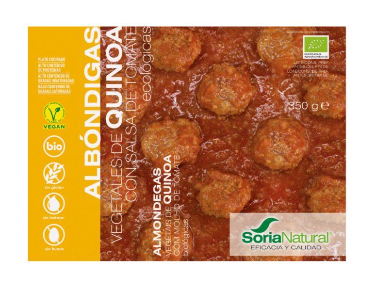 Polpette di quinoa biologiche - SORIA NATURAL