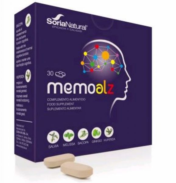 MEMOALZ 30 tablets - SORIA NATURAL