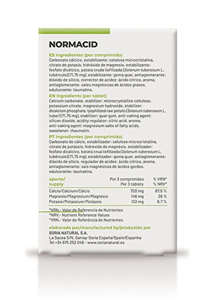 Normacid Agrumes 32 Comp x 1250 mg - SORIA NATURAL Img 2