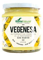 Buy SORIA NATURAL Vegenesa Mayonnaise without egg 200 grams By 3,75€