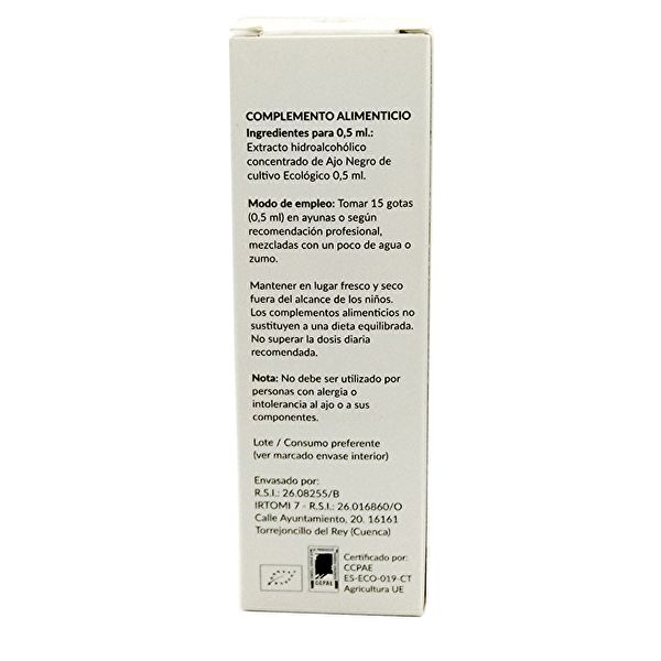 Estratto fluido di aglio nero biologico 30 ml Img 6