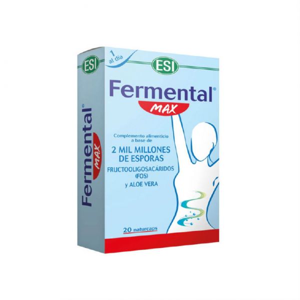 Fermental Max 400 mg 20 Cápsulas. Esi