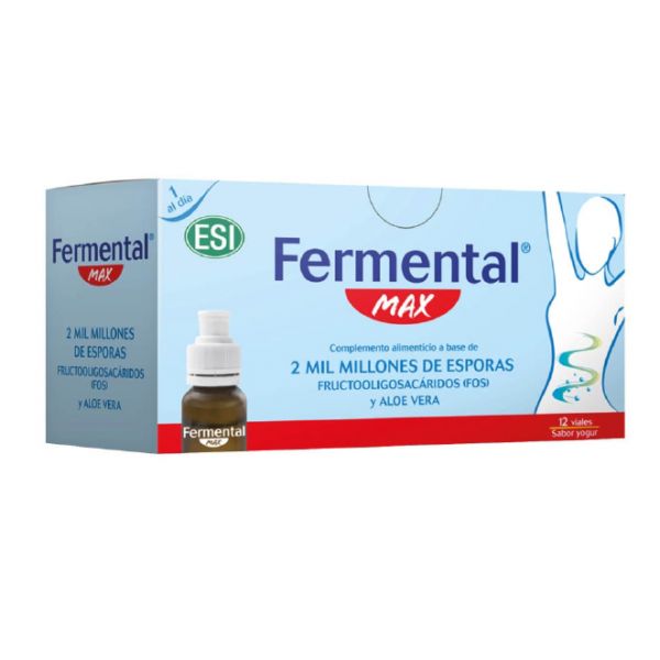 Fermental Max 12 Flacons. Esi - TREPATDIET