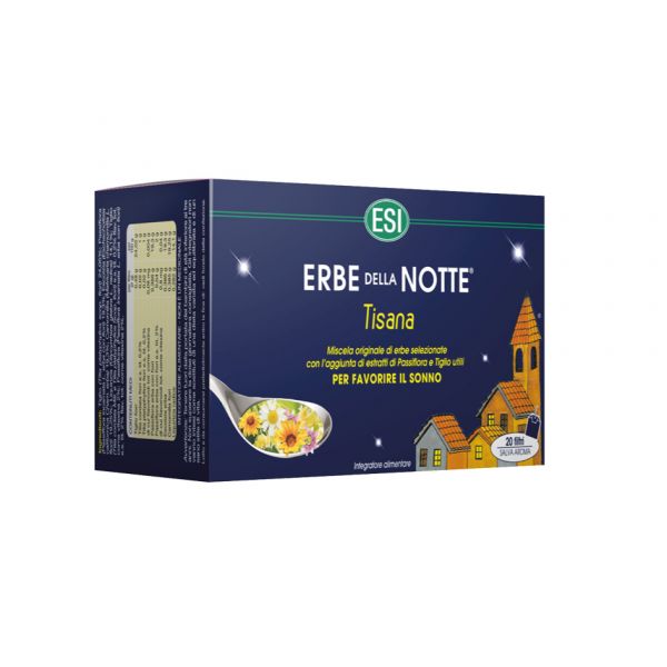 Erbe della Notte Tisana 20 Buste. Esi - TREPATDIET