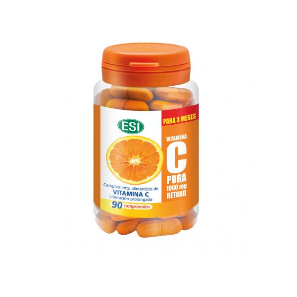 PURA VITAMINA C 1.000 MG RETARD 90 COMP.