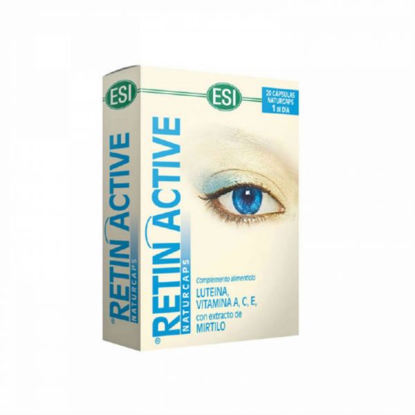 RETIN ACTIVE 550 mg 20 Gélules - TREPATDIET