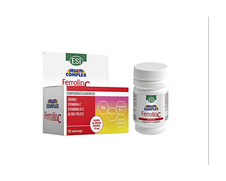 Ferrolin C 500 mg x 30 Cápsulas - ESI. Multicomplex